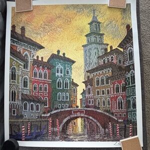 Venice Yellow Sunset by Krasnyansky